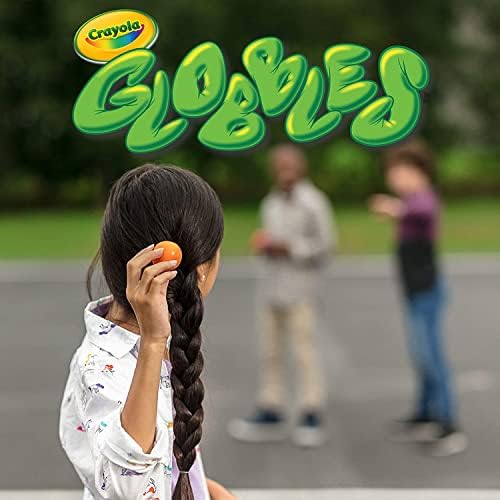 Crayola Globbles Squish Toys (16ct), Sticky Stress Ball for Kids & Adults, Calming Sensory Fidget Toys for Classrooms, Stress Relief Fidget Balls, Back to School Gift