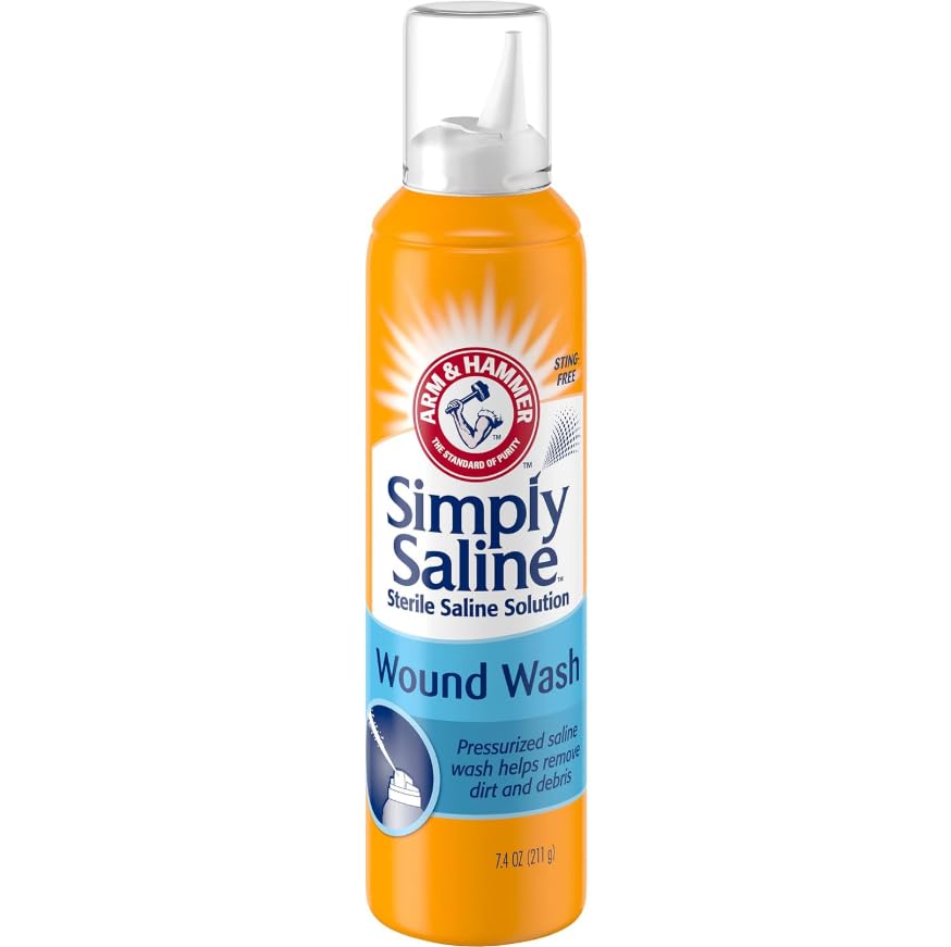 Simply Saline Wound Cleanser, Sterile, 7.1 oz