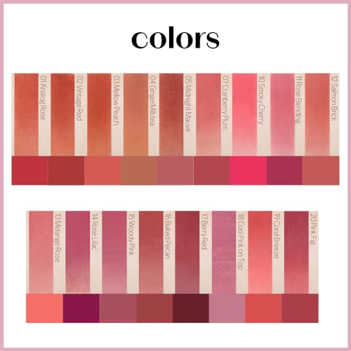 ETUDE Fixing Tint #15 Woody Pink (4g) | Long Lasting High Pigmented Liquid Lipstick | Waterproof Lightweight Matte Finish Lip Stain | Full Coverage | Korean Makeup, Kbeauty