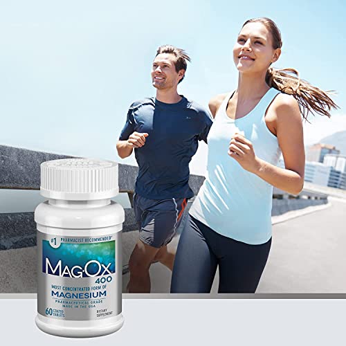 Vitron-C High Potency Iron Supplement, Immunt Support 60ct and Mag-Ox 400 Magnesium Mineral Supplement 60ct