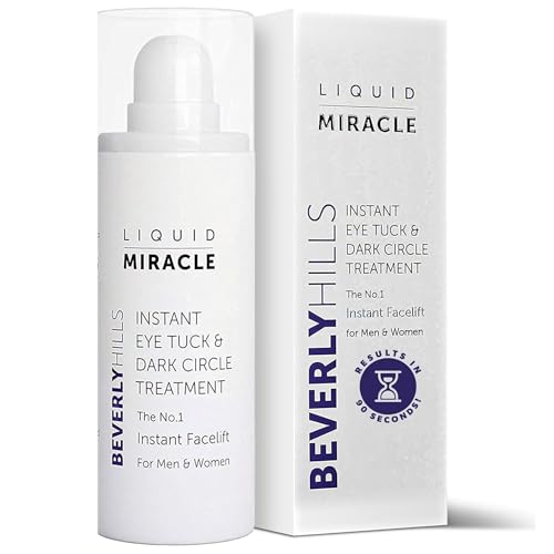 Beverly Hills Instant Facelift Anti Aging Eye Serum Treatment for Dark Circles, Puffy Eyes, Wrinkles, Under Eye Bags, Fine Lines, and Crows Feet | 30mL (120 Days Supply)
