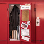 Mavoro Magnetic Locker Mirror | 7x9in Acrylic Mirror - Unbreakable Mirror | Sleek Frameless Mirror | Glassless Safety Kids Mirror (1 Pack)