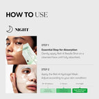 VT COSMETICS Reti-A Reedle Shot 100 2-Step Hydrogel Mask(34.5gx4ea), Intensive Tightening, Exosome Retinol, Overnight Melting Mask, Ideal for Retinol Beginners, Korean Facial Mask