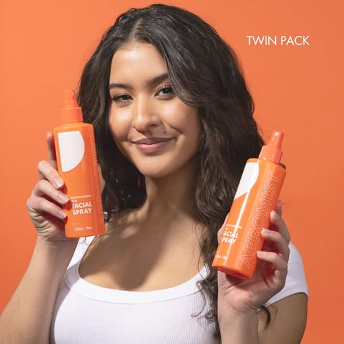 Hypochlorous Acid Spray - 16 oz Twin Pack (2 x 8 oz) – No-Rinse Face Wash, Non-Toxic, Safe for Sensitive Skin – Perfect for Travel, Home, Gym Use - HOCL