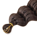 Curly Braiding Hair Boho Hair for Braiding Hair Ocean Wave Crochet Hair 18Inch Deep Curly Crochet Braids Wet and Wavy Braiding Hair Synthetic Crochet Hair for Black Women (4# 18 Inch (Pack of 6))