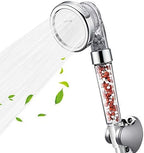 Nosame Shower Head, Filter Filtration High Pressure Water Saving 3 Mode Function Spray Handheld Showerheads 1.6 GPM for Dry Hair & Skin SPA