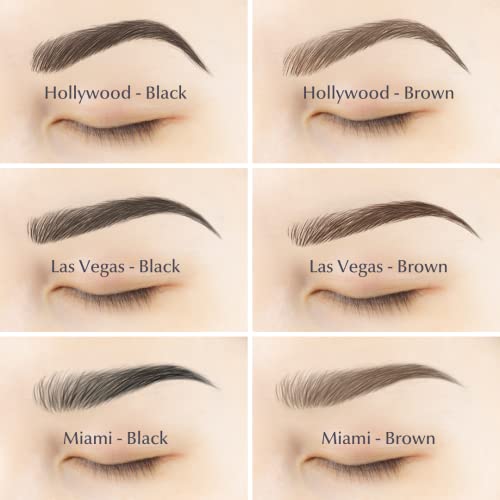 | Microblading & Shading Tattoo | A combination of hair stoke and powdered brows | Non-toxic | Vegan friendly (Dramatic Las Vegas, Black)