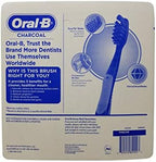 Oral-B Charcoal Toothbrush, Soft (Pack of 6)