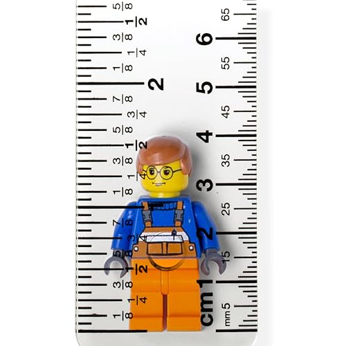 12 Inch Easy Read Ruler, Clear Flexible, Bendable, Shatterproof, Ruler (12 Pack)