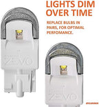 SYLVANIA - 7440 T20 ZEVO LED White Bulb - Bright LED Bulb, Ideal for Daytime Running Lights (DRL) and Back-Up/Reverse Lights (Contains 2 Bulbs)