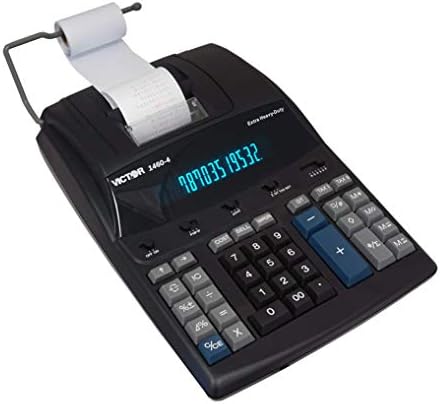 Victor 1460-4 12 Digit Extra Heavy Duty Commercial Printing Calculator