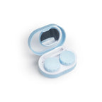 ReO2 Mini Pro Soft Contact Lens Cleaner with Advanced Electrophoresis Technology, with Mirror and Tweezer (Blue)