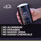 Mountaineer Brand All Natural Deodorant Stick by Mountaineer Brand | Stay Fresh With Safer Ingredients | 2.5 oz (Unscented)
