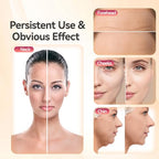 Facial Massager, Red-Light-Therapy Face & Neck Massage Gun, 7 Color, 3 Modes for Skin Care, Face Sculpting Tool