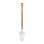 Berry&Bird Stainless Steel Gardening Trowel, 23.43in Ash Wooden Long Handle