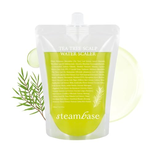 Tea Tree Scalp Water Scaler | Scalp Exfoliator for Itchy Dry Flaky Scalp, Buildup Remover, Treatment for Excess Sebum Oily Greasy Hair | Korean Hair Care Products, Refill 16.9 fl oz