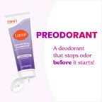 Lume Whole Body Deodorant - Invisible Cream Tube - 72 Hour Odor Control - Aluminum Free, Baking Soda Free, Skin Safe - 3.0 ounce (Soft Powder)