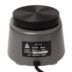 Dental Lab Vibrator 4" Round Lab Equipment Shaker Oscillator Heavy Duty Platform Roundness Vibrator Plaster 110V 100W
