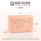 Pre de Provence Artisanal Soap Bar, Enriched with Organic Shea Butter, Natural French Skincare, Quad Milled for Rich Smooth Lather, 8.8 Ounce, Sandalwood