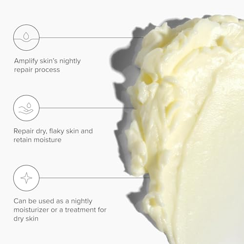 DRMTLGY Barrier Repair Facial Mask - Hydrating Skin Care Face Mask with Hyaluronic Acid, Peptides & Ceramides - Overnight Face Mask