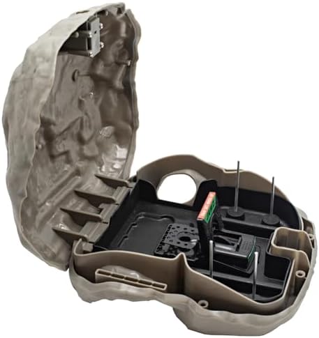 JT Eaton 928GR Rodent Rock 2G Tamper-Resistant Bait Station, Blends with Outdoor Environments, 4-Pack