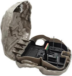JT Eaton 928GR Rodent Rock 2G Tamper-Resistant Bait Station, Blends with Outdoor Environments, 4-Pack