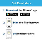Filtrete 20x25x1 AC Furnace Air Filter, MERV 13, MPR 2200, Elite Allergen, Bacteria & Virus Filter, 3-Month Pleated 1-Inch Electrostatic Air Cleaning Filter, 2-Pack (Actual Size 19.69x24.69x0.78 in)