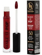 Make It Pop Sungloss - Revolutionary Sun Protection and Gloss in One - SPF 50 (Red Wine)