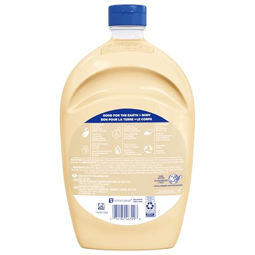 Softsoap Hand Soap Refill, Milk and Honey, Bathroom Hand Soap in Bulk, Premium Scented Liquid Hand Soap, 300 Fluid Ounces Total (50oz Bottle, Case of 6 Bottles)