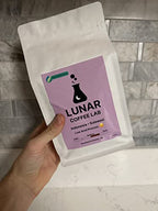 Lunar Coffee Lab Indonesia Low Acid Coffee - Specialty Medium Dark Roast - Wet Hulled Process Pour Over Coffee, Espresso, Cold Brew (12oz)