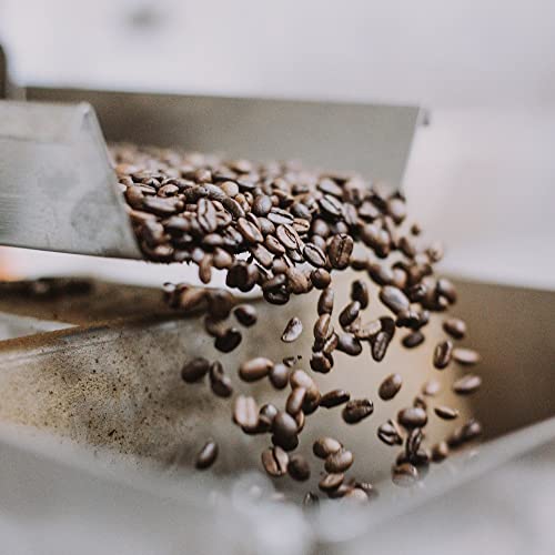 Lucky Goat Flavored Decaf Southern Pecan Coffee – 5 Pounds Bulk Ground - 5lb Bag - Natural Water Process, Nutty & Sweet, Low Acid, Smooth Body, Medium Roast, Gluten Free, Sugar Free, Keto Friendly