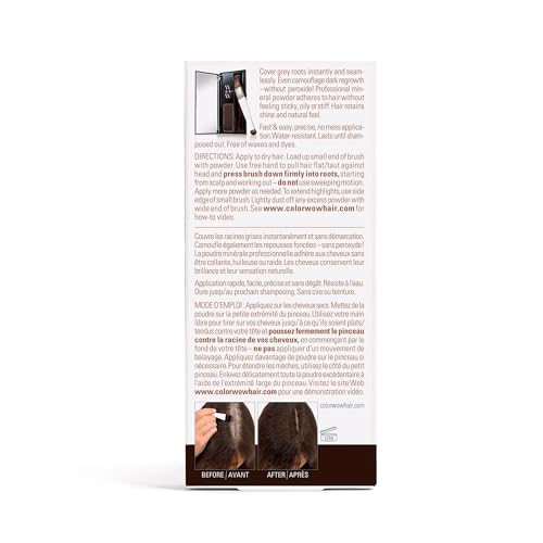 COLOR WOW Root Cover Up – Instant Grey Coverage and Highlight Touch-Up | Water and Sweat Resistant | No mess Award-Winning Formula