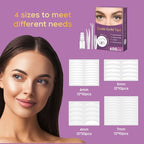 600PCs Invisible Double Eyelid Tape for Hooded Eyes, Invisible Eyelid Lifter Strips Droopy Eyelid Lift Tape, Instant Eyelid Lifting for a Natural Look, Perfect for anyone (600Count (Packof 1))