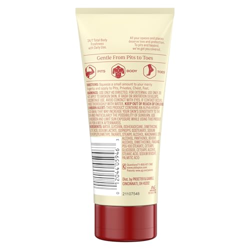 Old Spice Whole Body Deodorant for Men, Total Body Deodorant, Vanilla + Shea, Aluminum Free Deodorant Cream for 24/7 Freshness // Dermatologist Tested Whole Body Deodorant, 3.0 oz