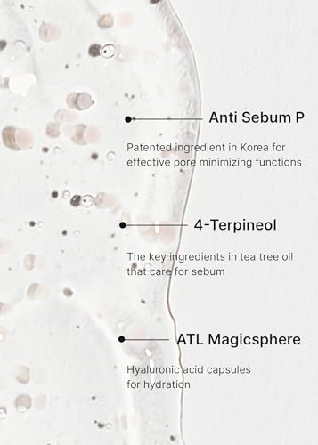celimax Oil Control Capsule Essence | with Tea Tree Extract, For Sebum Reducing Serum, Mattifying, Hydrating, Moisturizing Mild Formula for Sensitive, 30ml