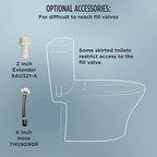 TOTO SW3036R#01 WASHLET K300 Electronic Bidet Toilet Seat, Cotton White