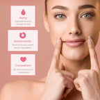 Natural Lip Butter Lip Balm - Mint - Pure Enough to Eat - Made With Just 6 Vegan Ingredients - Moisturizing Lip Care for All Day Hydration (3-Pack)