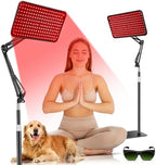 Red Light Therapy for Body, 940nm Red Light Therapy Lamp with Adjustable Stand, Infrared Light Therapy for Body, 660nm Red Light Lamp&850nm Redlight Therapy Device for Body Head Pet