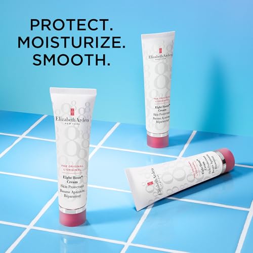 Elizabeth Arden Eight Hour Skin Protectant, All Purpose Beauty Salve, Moisturizing Balm for Body, Repairs Dry Hands, Cracked Feet, Chapped Lips & Cuticles, Lightly Scented, 1.7 oz
