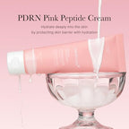 medicube PDRN Pink Moisturizing Cream, Pink Soothing Cream, Niacinamide, Hydrating & Moisturizing & Firming, Uneven Skin Tone, Korean Skincare (1.69 Fl Oz (Pack of 1), Rose PDRN (Vegan))
