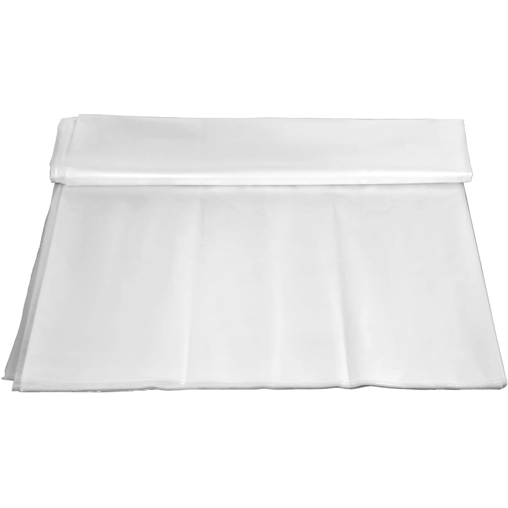 VEVOR Greenhouse Plastic Sheeting 8 x 25 ft, 6 Mil Thickness UV Resistant Clear Polyethylene Film, Hoop Green House Cover for Farms, Agriculture, Garden