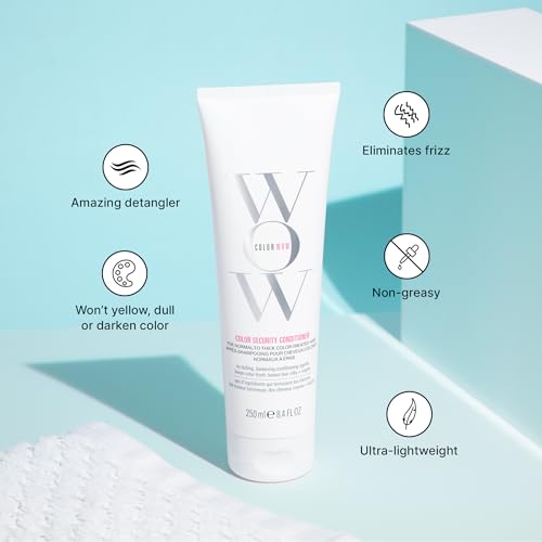 COLOR WOW Dream Clean Duo - 100% clean, sulfate-free COLOR SECURITY SHAMPOO and weightless COLOR SECURITY CONDITIONER- for Normal to Thick Hair| Achieve Super Glossy, Hydrated Hair