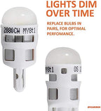SYLVANIA ZEVO 194 T10 W5W White LED Bulb, (Contains 2 bulbs)