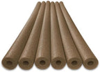 Oodles of Noodles 6 Pack Black Foam Pool Noodles – 48” x 2.5” Hollow Core – Extra Dense, Durable – Made in North America