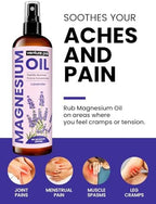 Venture Pal Moisturizing Magnesium Lotion，Magnesium Oil Spray for Sleep & Muscle Relaxation