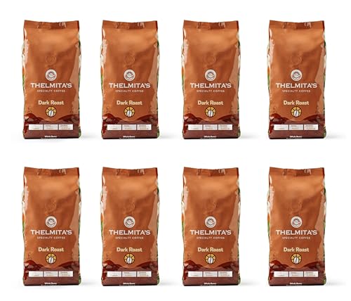 Dark Roast, Honduran Coffee, Whole Bean — Single Origin, Single Estate, Specialty Beans — Intense Flavor with Rich Creamy, Nutty, Smooth Chocolate Notes and Low-Acid — Freshly Roasted, Yearly Harvested