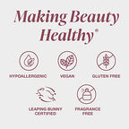 Mineral Fusion 2-in-1 Lip & Cheek Stain Syrah, 0.10 fl oz, Bright Red hydrating, long-lasting, matte lip and cheek color