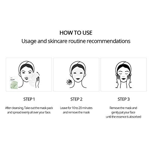NACIFIC Premium 10-Sheet Facial Mask Skincare Korean Variety Pack for Ultimate Skin Nourishment - Hyaluronic Acid, Ceramide, and Vitamin-Infused for All Skin Type