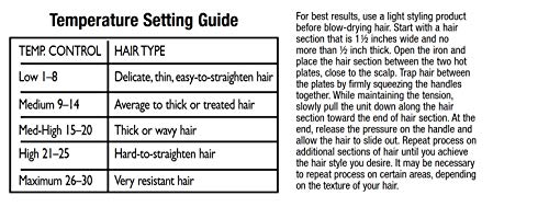 BabylissPRO Nano Titanium Ultra-Thin Hair Straightener, Professional Flat Iron For All Hair Types