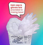 MANIC PANIC Blue Lightning Hair Bleaching Kit - (Super Strength) - 30 Volume Cream Developer With Mega Blue Toner Powder - Neutralizes Warm Tones, Lifts up to 5 Levels of Lightening - Hair Lightener